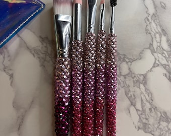 Ombré Pink brush set