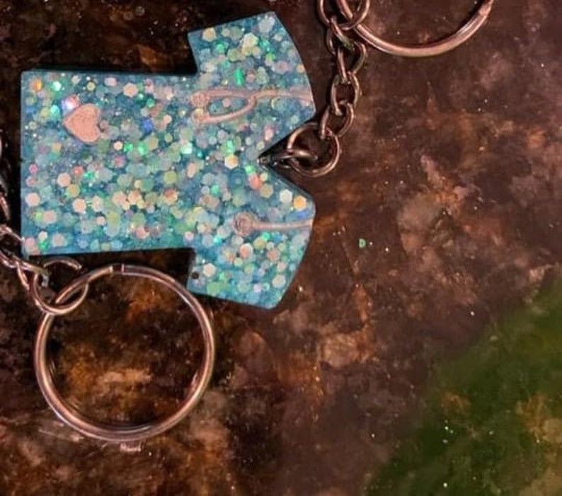 Scrub top key chain key accessories nursing must have one of a kind made in the USA