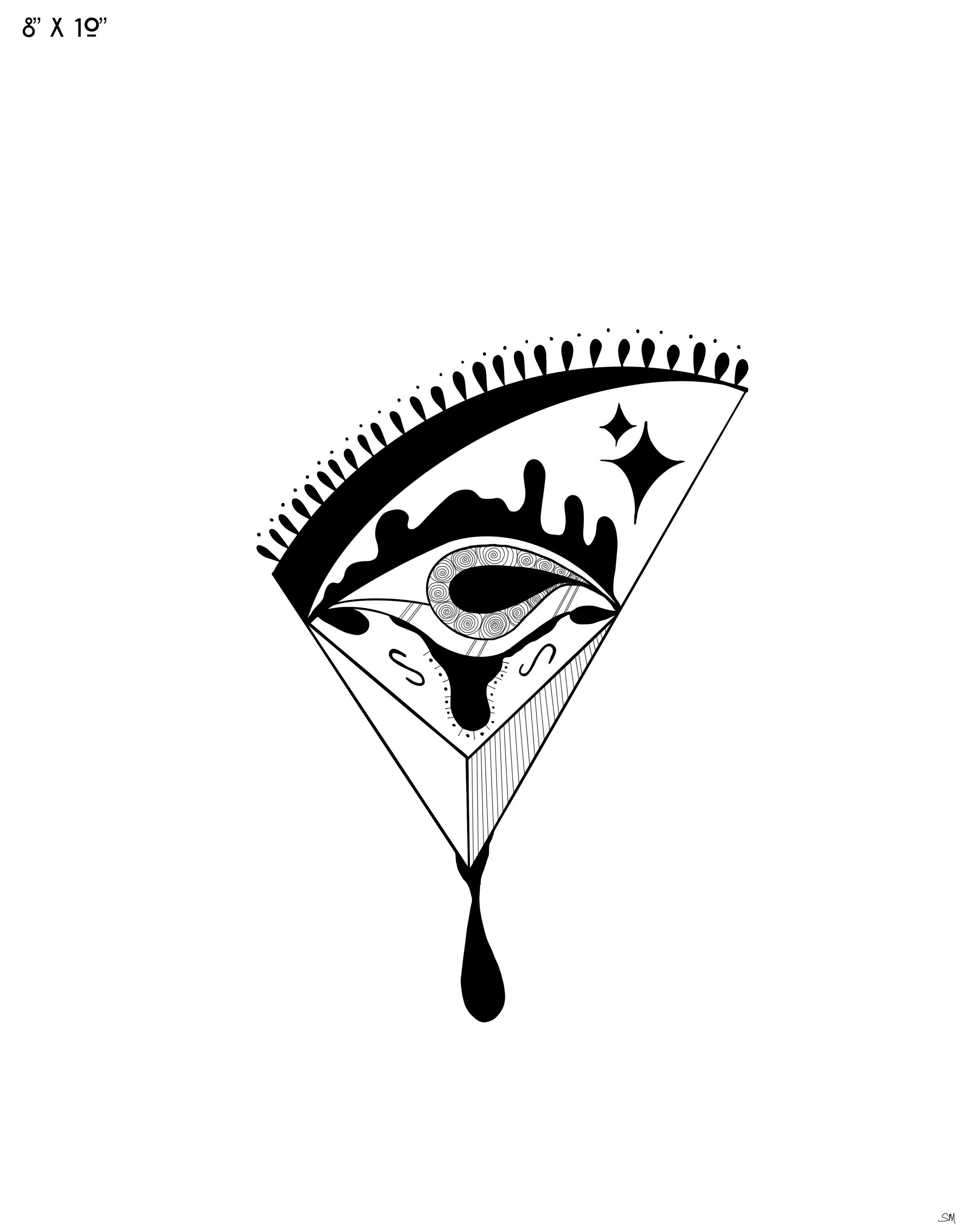 Black & White Abstract Tribal Wall Art Digital Print Etsy UK