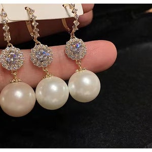 Chanel Pearl Drop Earrings -  Australia