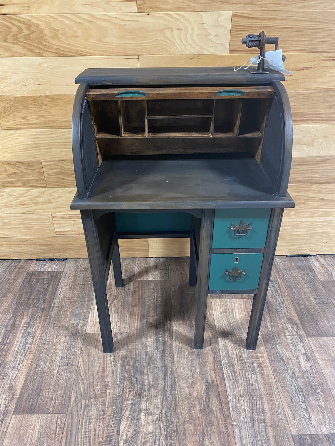 Restored Children's Antique Roll Top Desk Etsy