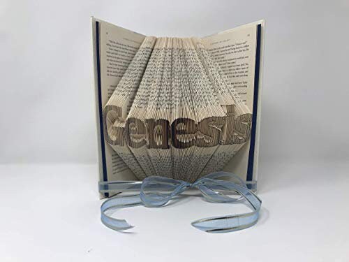 Folded Book Art - Origami Book - Unique Birthday Gift - Wedding