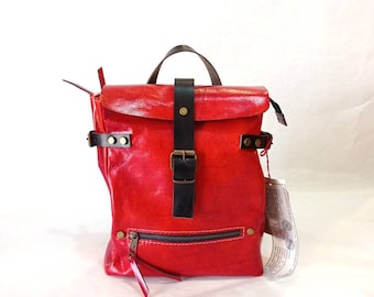 Custom Handmade Leather Backpack