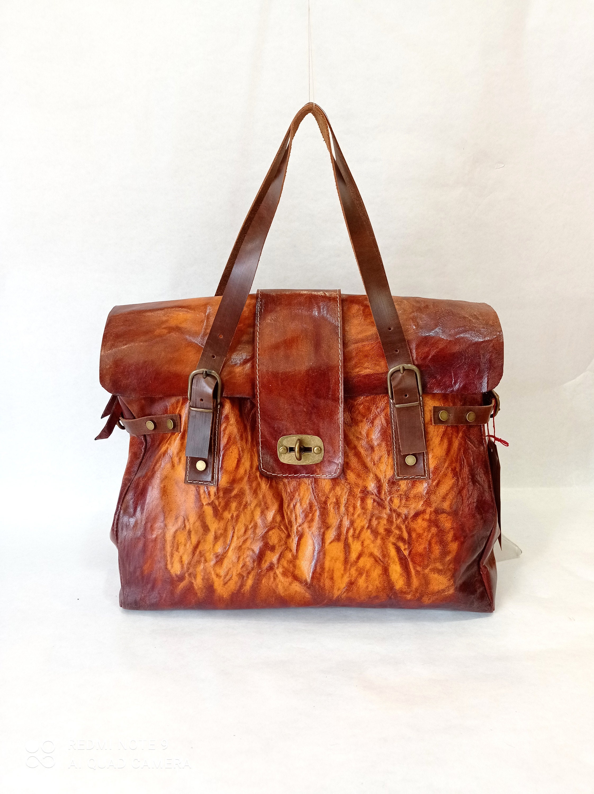 Custom Luxury Handmade Leather Weekend Bag Etsy Australia
