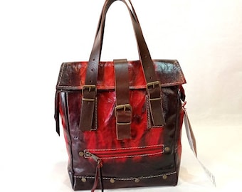 Custom Leather Backpack
