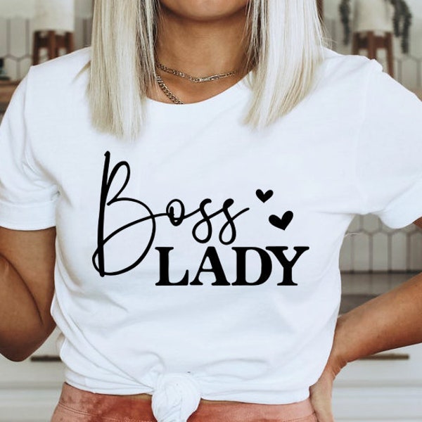 Boss Lady SVG, Lady Boss Svg, Girl Boss, Motivational svg, SVG files for Cricut | PNG Files | Print Cut Files