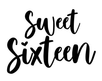 Free Free 224 Sweet Sixteen In Quarantine Svg SVG PNG EPS DXF File
