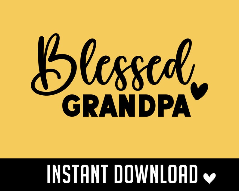 Gezegende opa SVG beste opa ooit svg beste opa svg opa - Etsy België