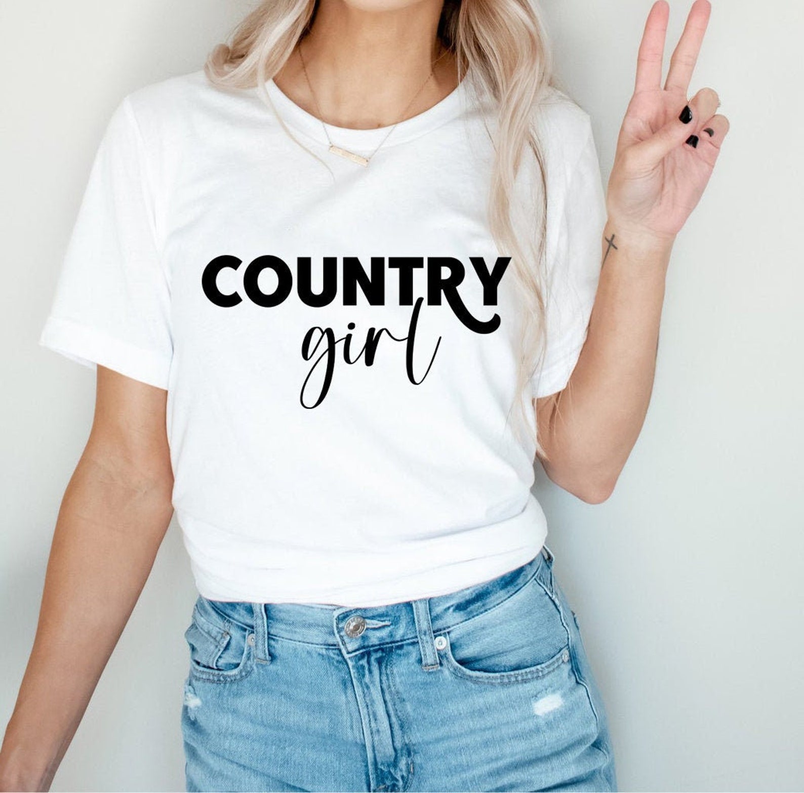 Country Girl SVG Country svg Positive svg Town girl Svg | Etsy
