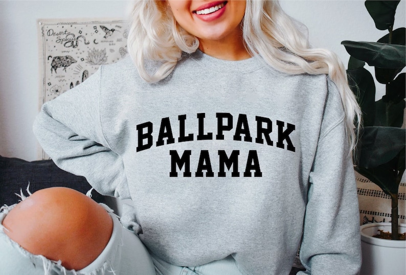 Ballpark Mama SVG, Baseball Mama Svg, Play Ball svg, Baseball SVG, Softball svg, Sports svg, cricut Svg PNG Files Print Cut Files image 1