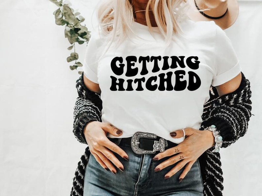 Getting Hitched Getting Rowdy Svg Wife of the Party - Etsy