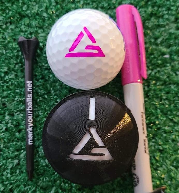 Custom Golf Ball Stencils Etsy UK