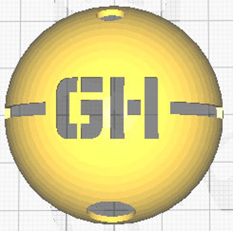 Personalized Golf Ball Stencil Custom Initials between Etsy