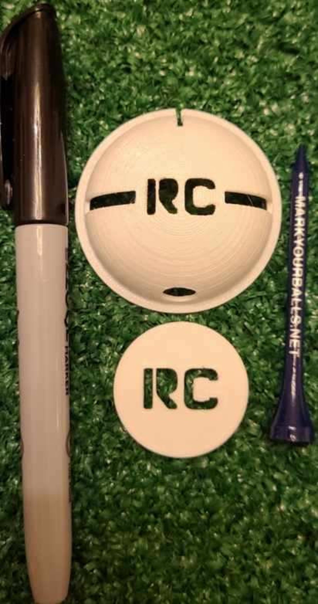 Custom Golf Ball Markers & Stencils Etsy