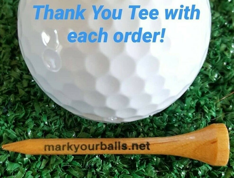 Personalized Golf Ball Stencil Custom Initials Between Etsy Australia