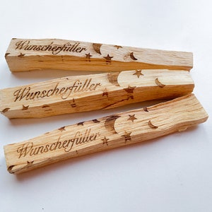 Palo Santo Räucherstick mit Botschaft Wunscherfüller für die Rauhnächte / Raunächte geeignet Bild 2