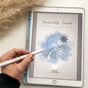 Digital Rauhnächte Workbook / Journal / Diary also for printing