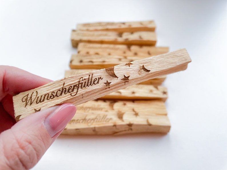 Palo Santo Räucherstick mit Botschaft Wunscherfüller für die Rauhnächte / Raunächte geeignet Bild 4