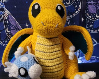 Baby Water Dragon & Kind Dragon Plush Combo