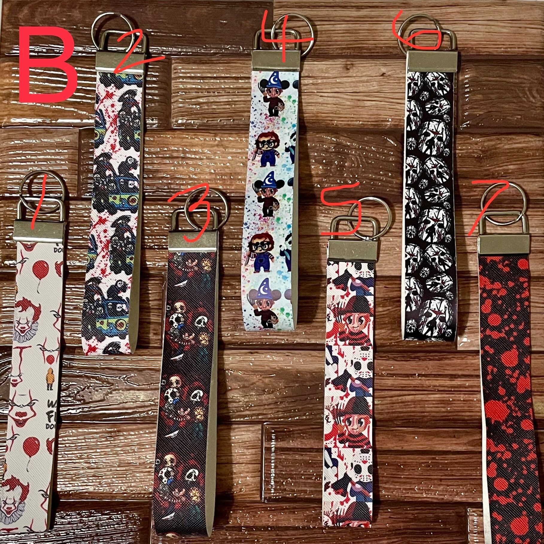 Wholesale Wristlet Keychain, Faux Leather Key Fob Keychain Bulk, Wristlets for Security