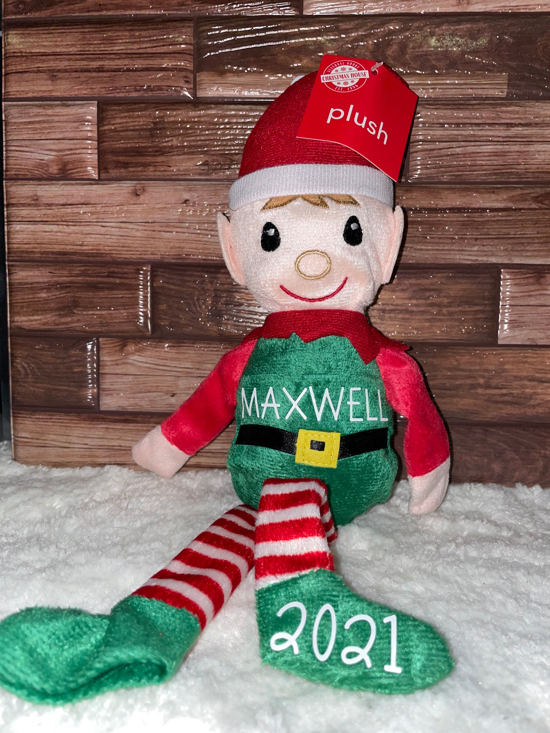 Personalized Plush Elf Custom Name Elves 2022 Plush Elf My - Etsy