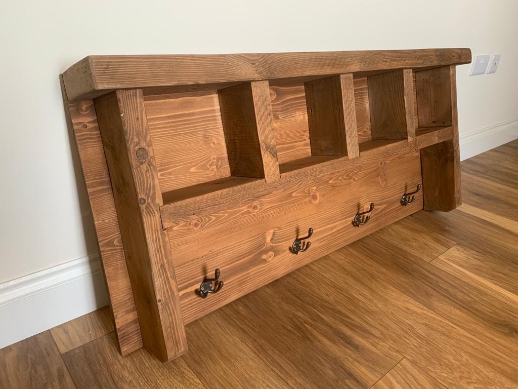 Handmade Chunky Farmhouse Coat Rack Etsy UK