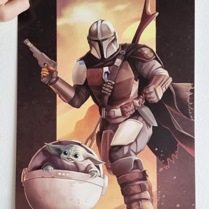 Stampa poster (A3) - Il Mandalorian