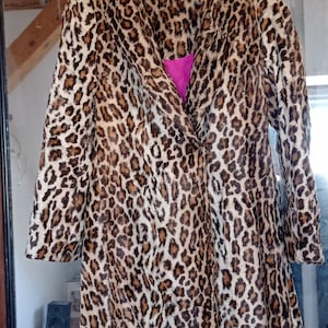Ocelot coat Etsy France