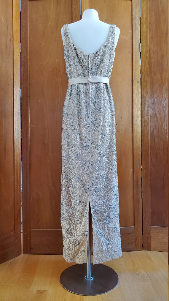 Early 1960s Vintage HERBERT SONDHEIM Dress Evenin… - image 3