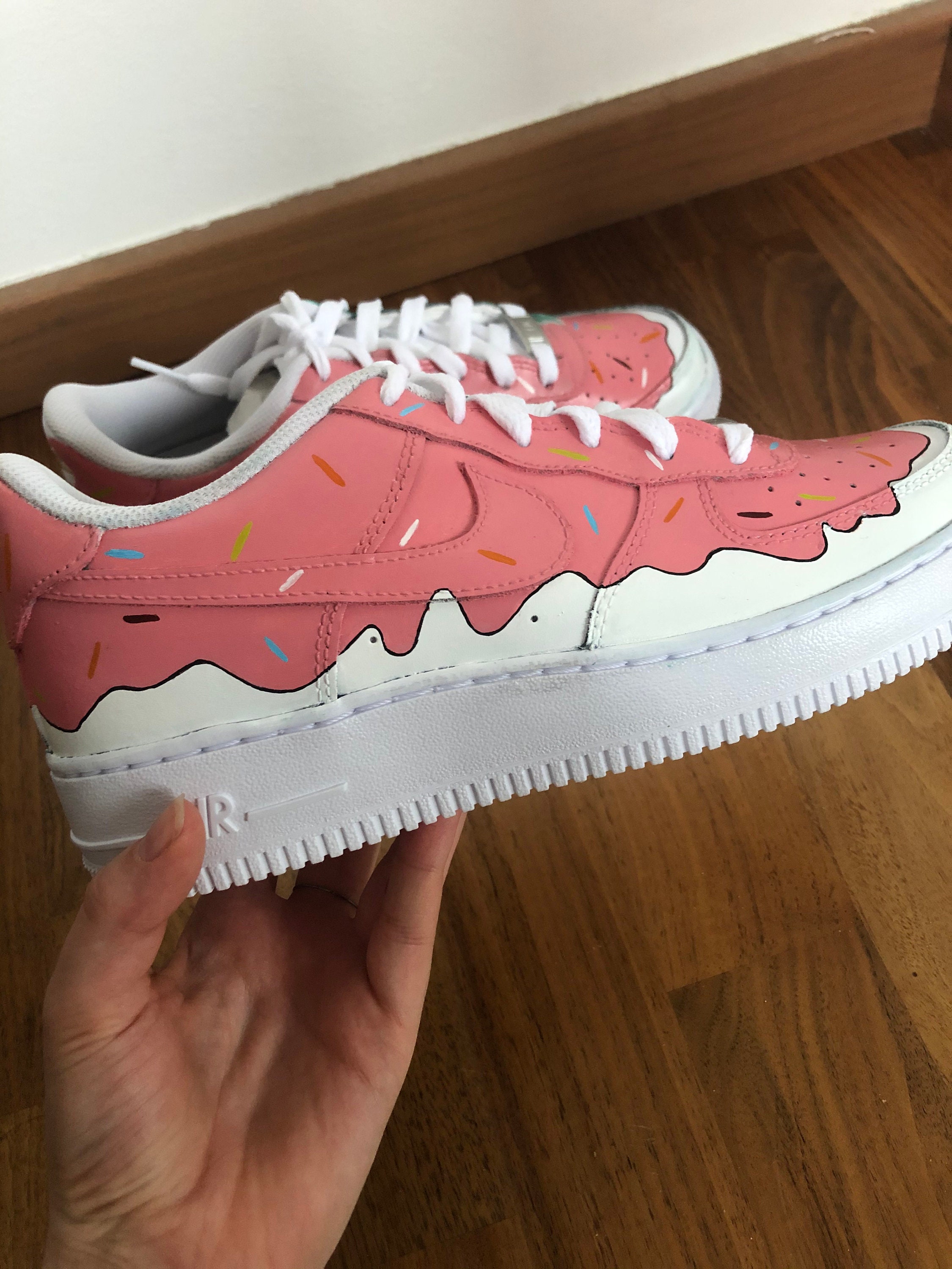 custom air force 1 donut