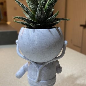 Löpare present suckulentplanter luftväxthållare "Wee Jimmy Jogger" - Skickas från USA