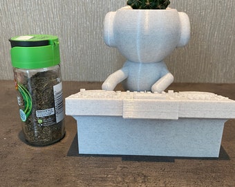 Dream Plants ٩(❛ᴗ❛)۶専用 Wee Jimmy Deck Wizard DJ Whimsical Quirky Succulent Planter