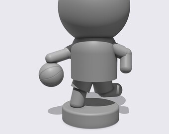 Wee Jimmy Basketball Player succulent plant pot - Ships from UK