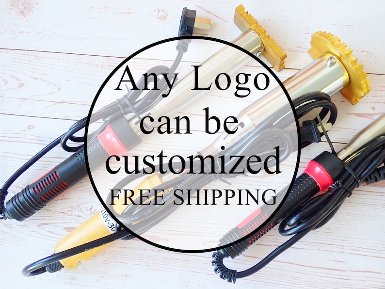 Custom branding iron electric Wood burning stamp electric Etsy