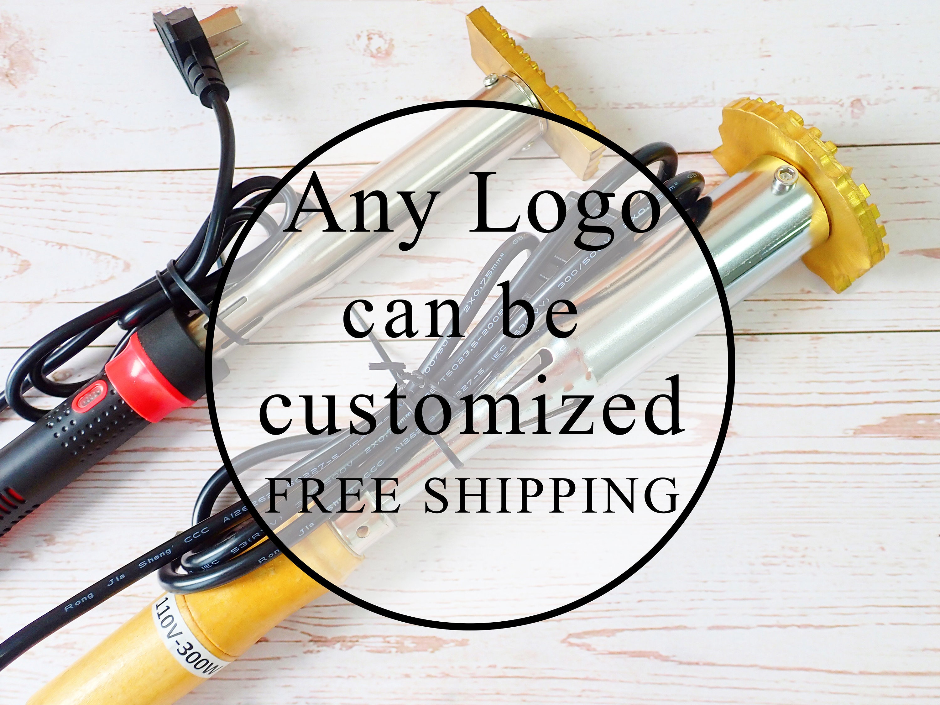 Custom branding iron for woodworking Custom wood branding Etsy