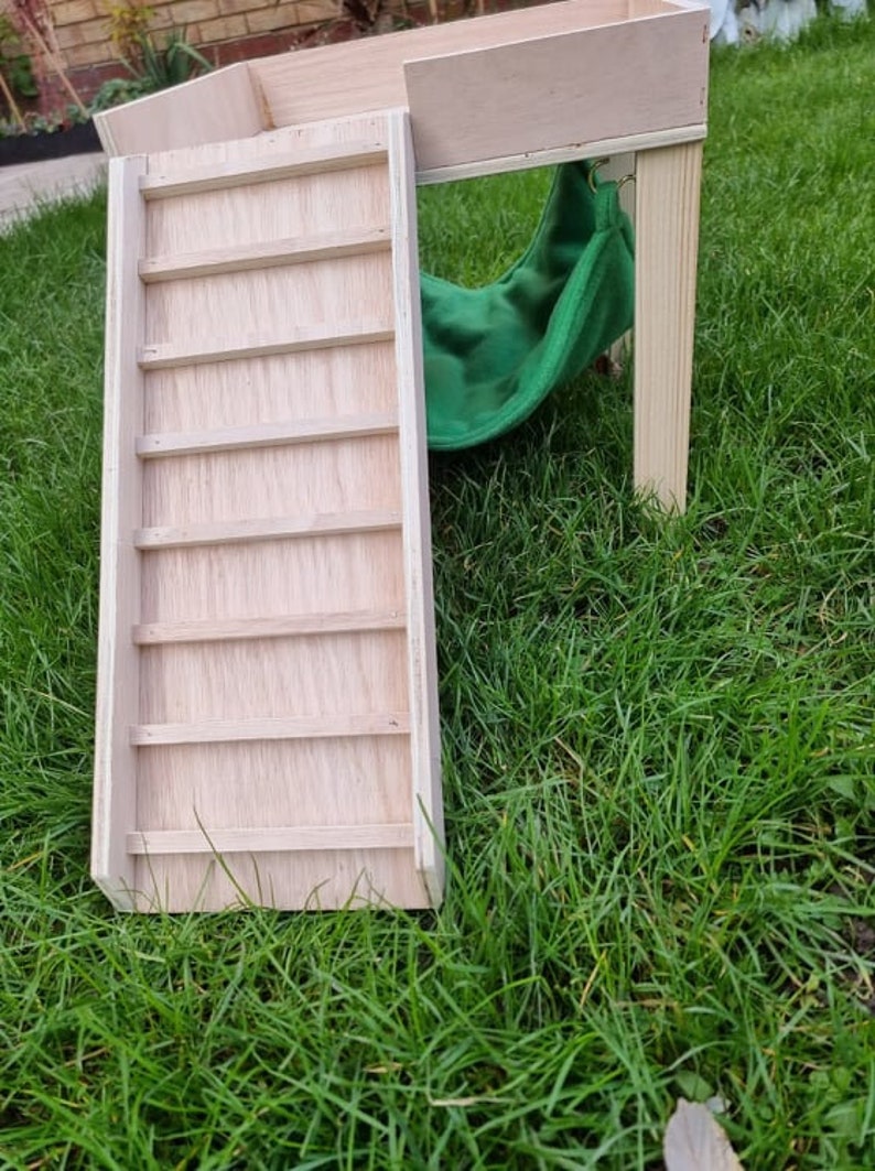 Guinea Pig Hammock With Stand Ramp and Viewing Terrace for Etsy