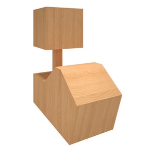 Katze zwei gestufte Haus Versteck Spielhaus Spielzeug Möbel | Etsy