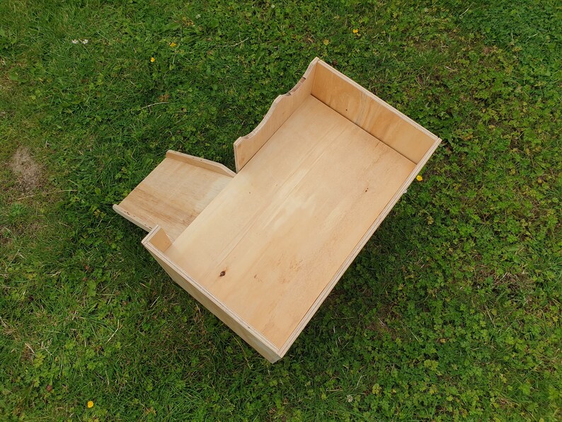 Große Burg Schutz zwei gestufte Kaninchen Haus Schloss | Etsy