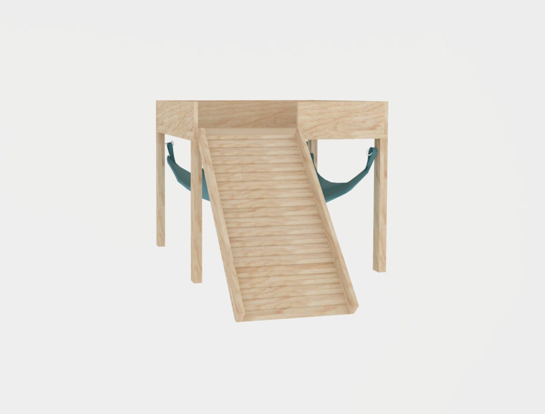 Guinea Pig Hammock With Stand Ramp and Viewing Terrace for Etsy