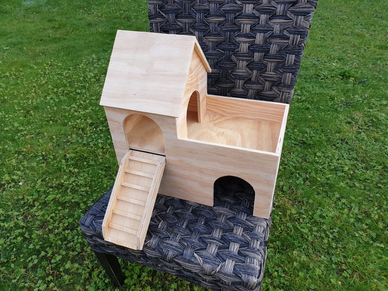 Diy Guinea Pig Hideout Wood - Greenic