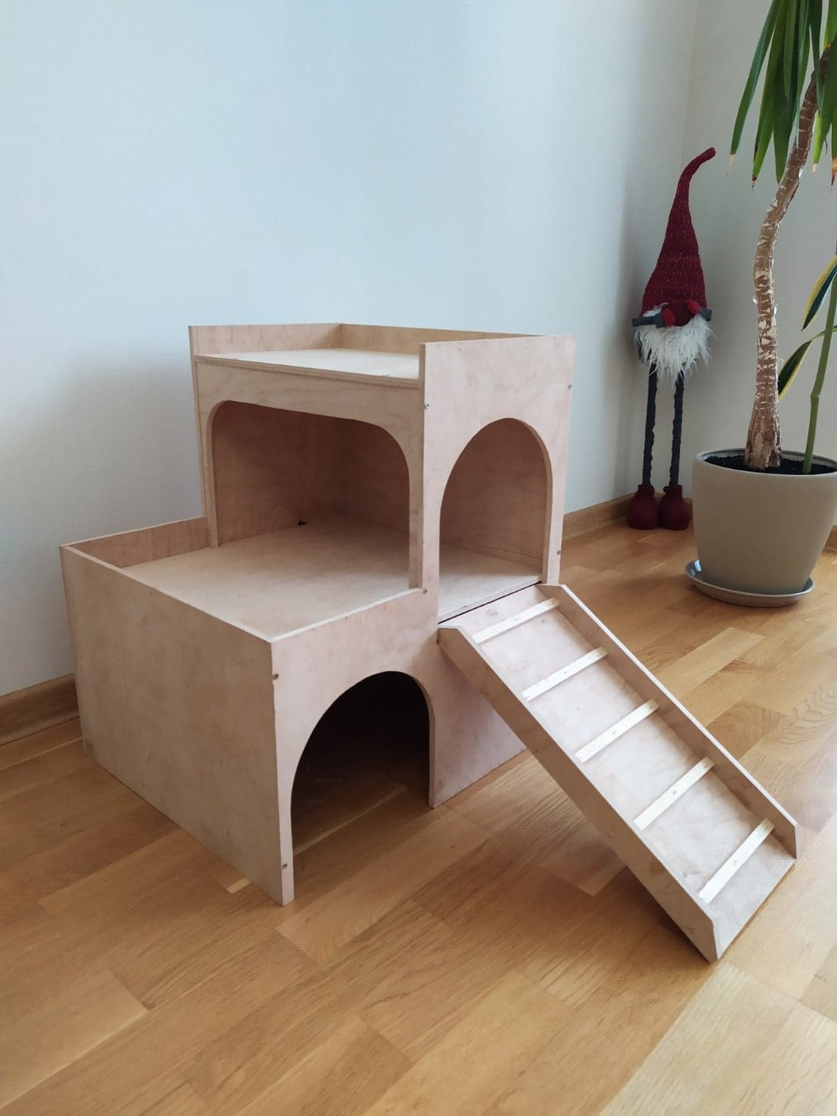 Hamster Mega Fort Castle Wooden House Shelter Hideout Hideaway 