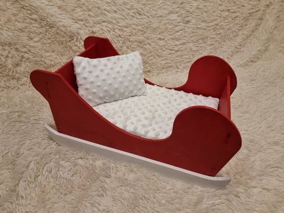 Guinea Pig Bed Comfortable Xmas Christmas Bed Santa Sleigh Etsy