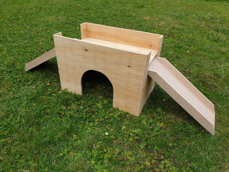 Diy Guinea Pig Hideout Wood - Greenic