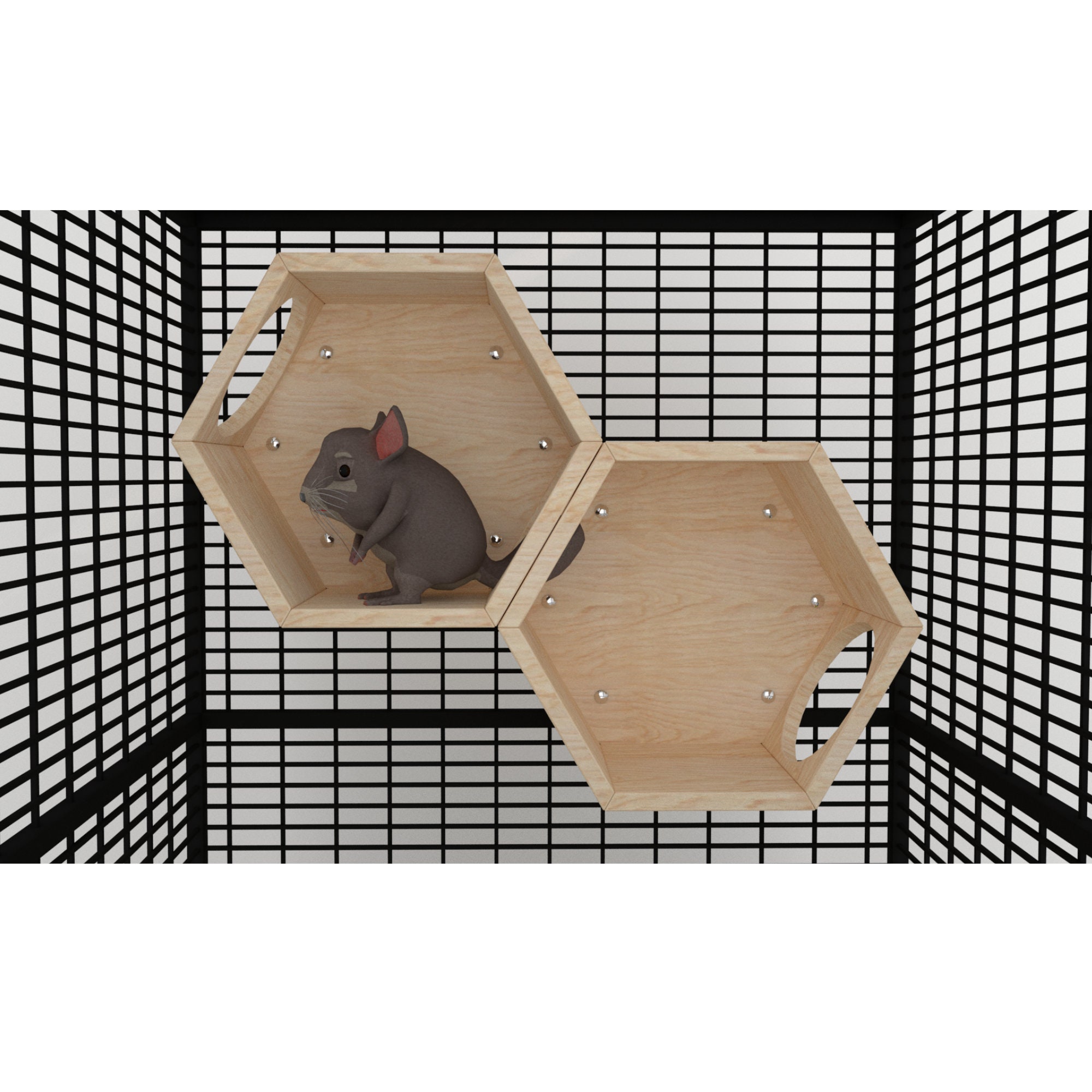 Cheese Style Small Pet Hamster Cave Accessories Cozy Hide-Out For  Chinchilla & Other Small Animals