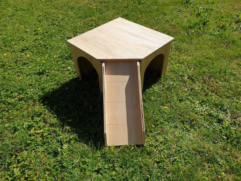 Rabbits Corner Play House Tunnel Hutch 2 Tier Hideout Hideaway Etsy