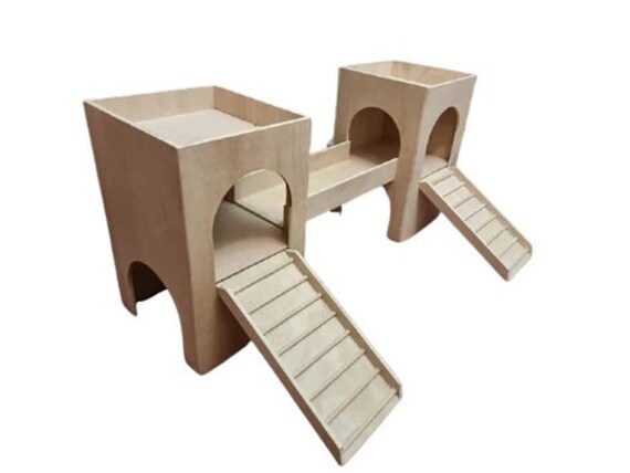 Mega Fort Castle Guinea Pig Hutch House – PETSGANG