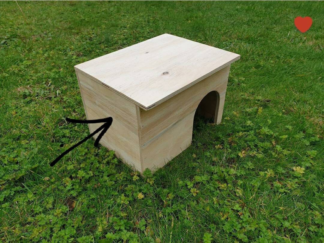 Guinea Pig House Shelter Hide Out Castle Hideaway Small Animal Etsy UK