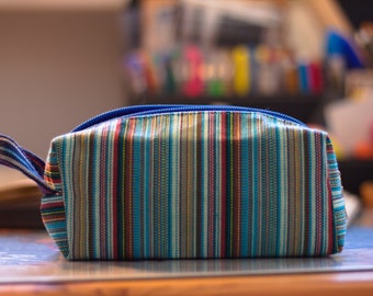 Pencil case cork Peru light / pencil case / pencil case / Krammäpchen / cork / Peruvian fabric
