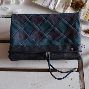 Tobakspåse ROYAL Blå Patchwork / Tobakspåse