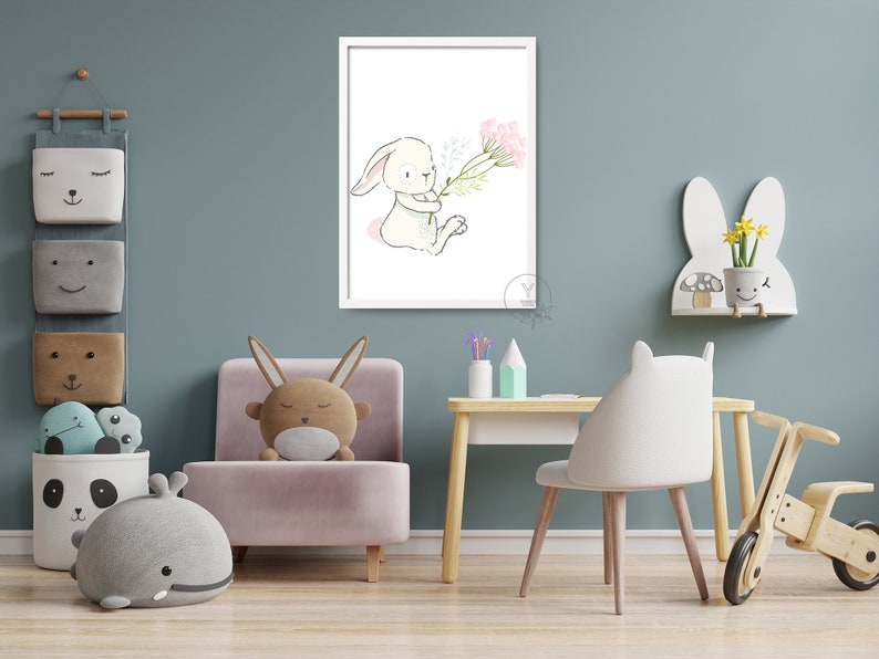 Nursery Mockup Frame Nursery Frame Bundle Kids Room Frame ...